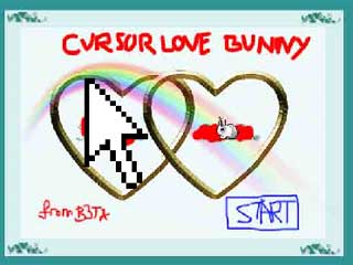 Vorschaubild - Geschicktes Cursor Bunny Love