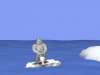 Vorschaubild Lustiges Winterspiel - Pinguin Hochwurf